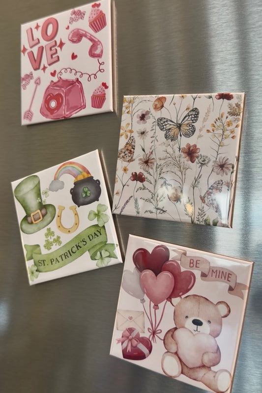 2.5" x 2.5" Premade Magnet